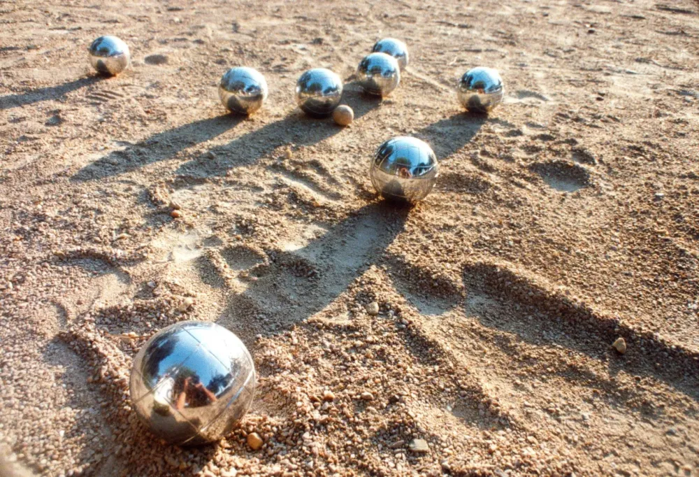Terrain de pétanque à PRADINES